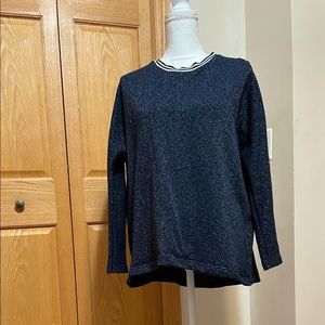Navy crew neck sweater